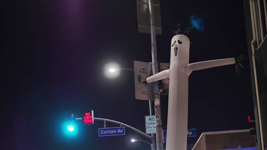 ghost inflatable tube man