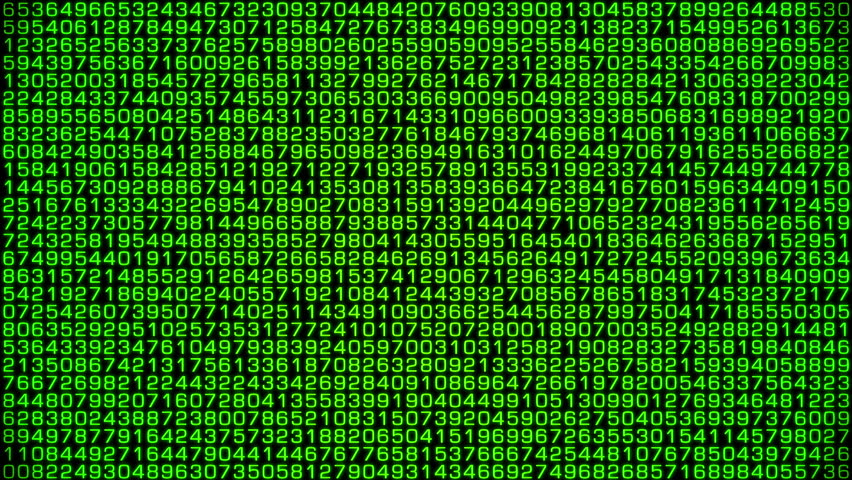 Concept Representation Of Binary Code. Binary Digits 1 And 0 In