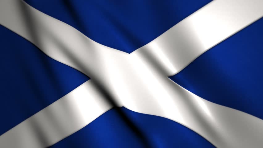 seamless-looping-high-definition-video-closeup-of-the-scottish-flag-with-accurate-design-and