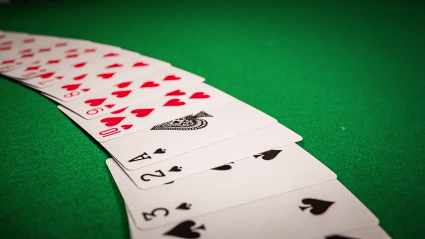 Playing Cards Background Stock Footage Video - Shutterstock