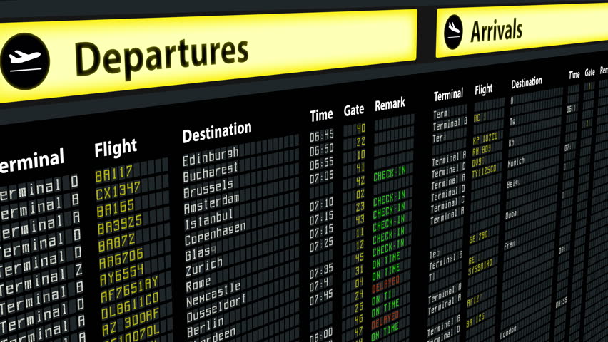 arrival-departure-board-stock-footage-video-shutterstock