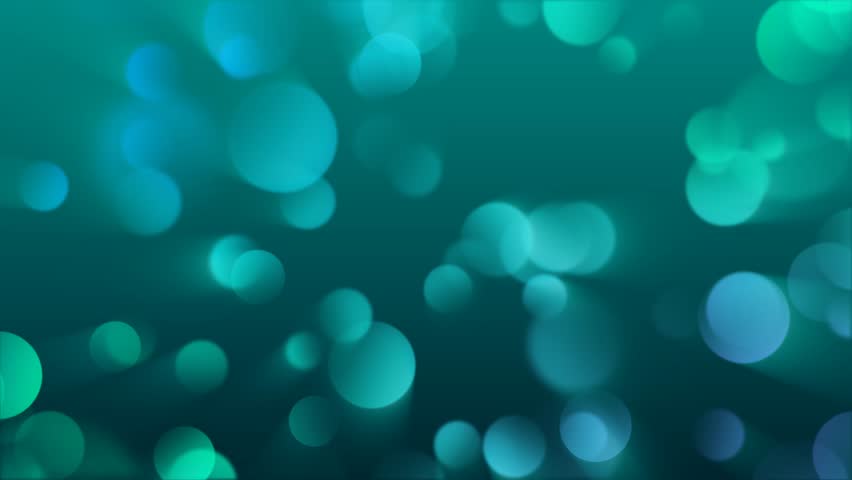 Blue Green Bokeh Motion Background Stock Footage Video 3531308