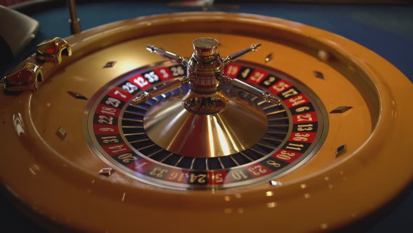 Roulette ball landing