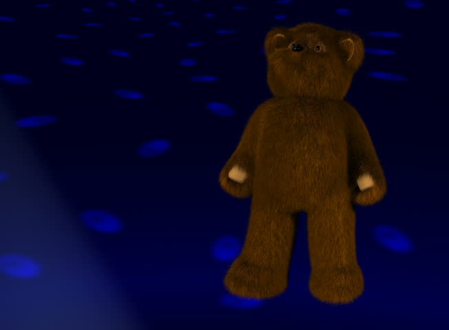 dancing christmas teddy