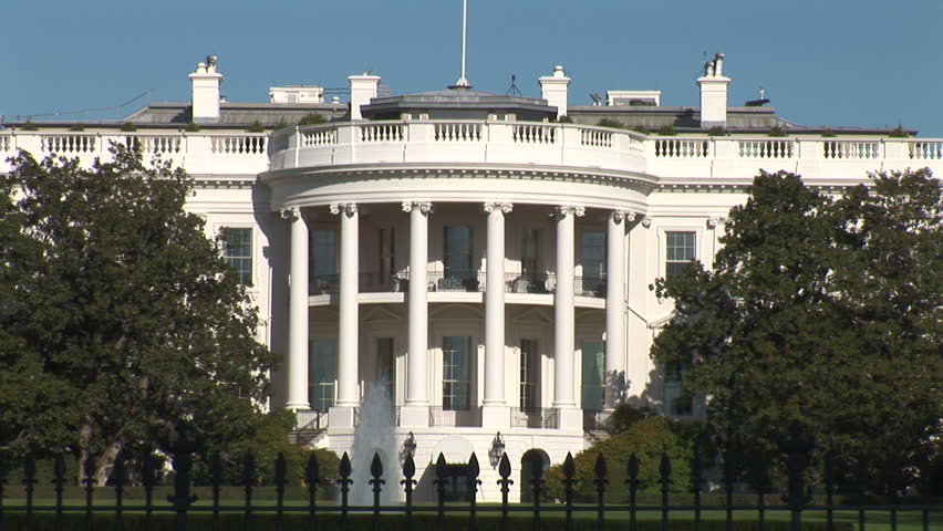 WASHINGTON D C MARYLAND CIRCA 2008 White House Stock Footage Video 