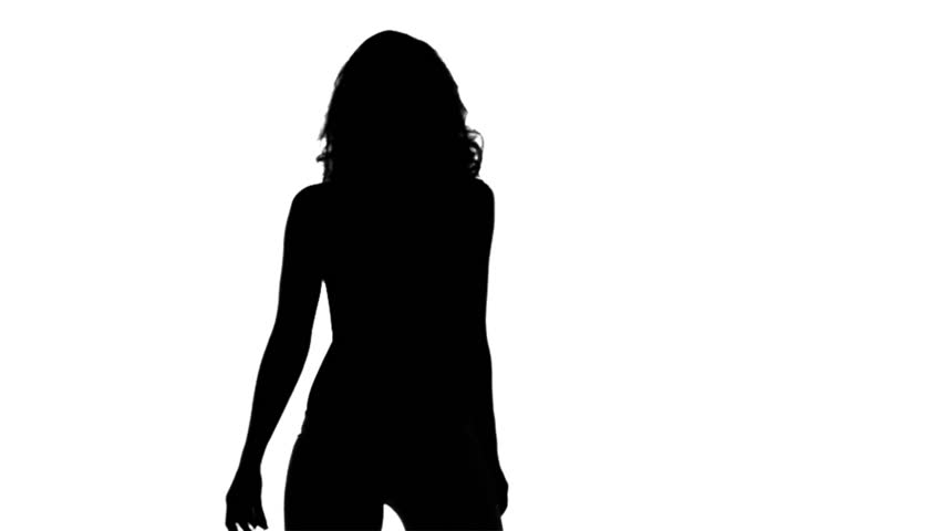 Sexy Dancer Shadow Silhouette Stock Footage Video 2590130 Shutterstock