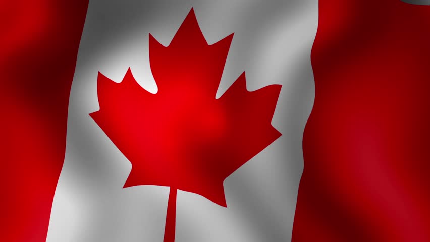 clipart canadian flag waving - photo #44