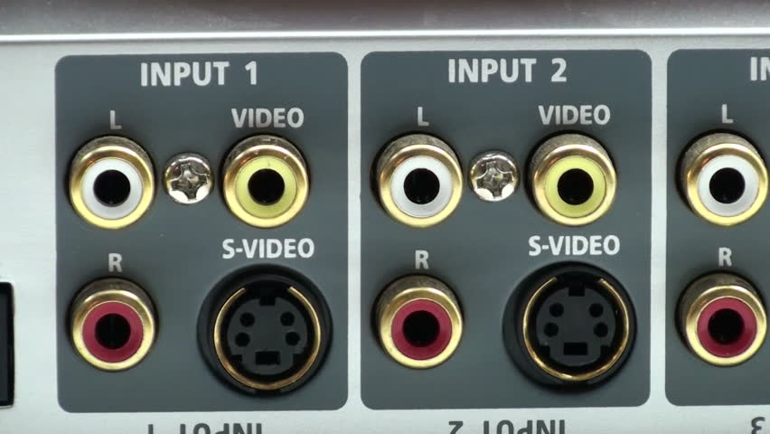 RCA Input - HD Stock Footage Video 424696 - Shutterstock