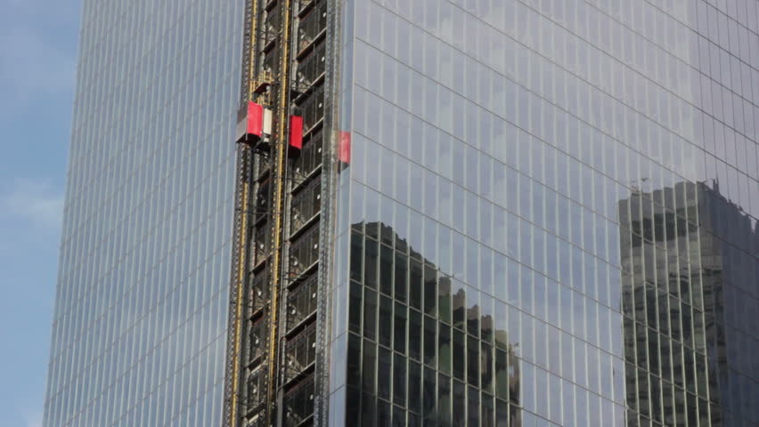 One world trade center elevator system