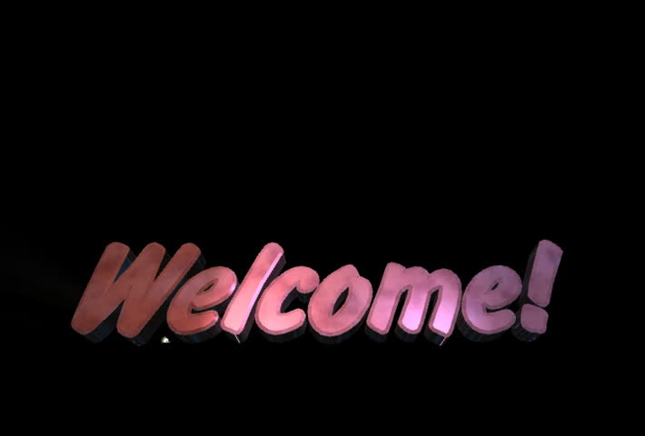 Animated Welcome Sign Stock Footage Video 47227 - Shutterstock
