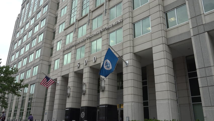 WASHINGTON, DC - MAY 2014: Headquarters Building Of ICE; U.S ...