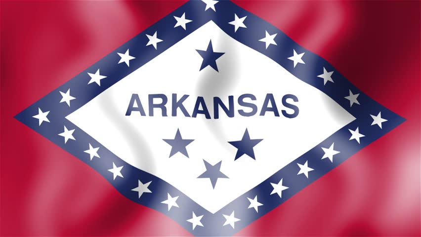 Arkansas State Flag Waving Stock Footage Video 2767838 - Shutterstock