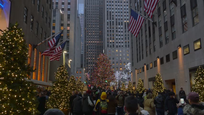new york city circa december 2014 an evening new york city circa december 2014 an evening