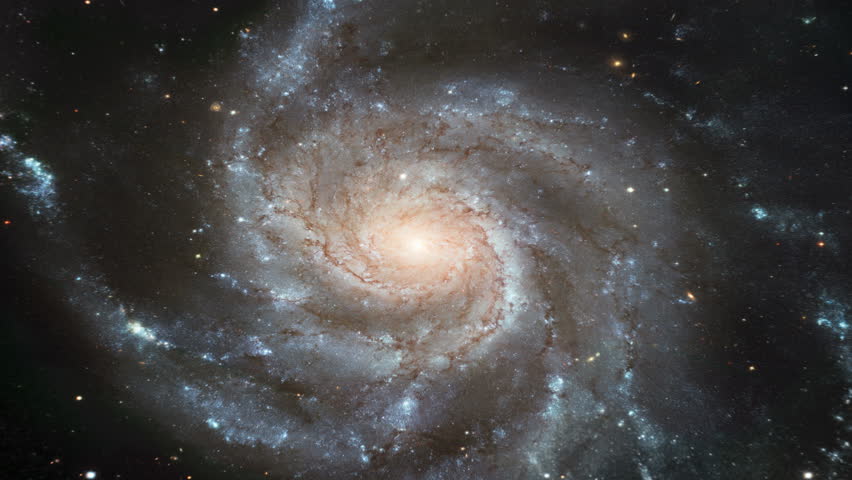 Galaxy Zoom Spiral - NASA Hubble Telescope (4k, 1080p HD ...