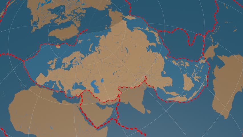 Eurasian tectonic plates