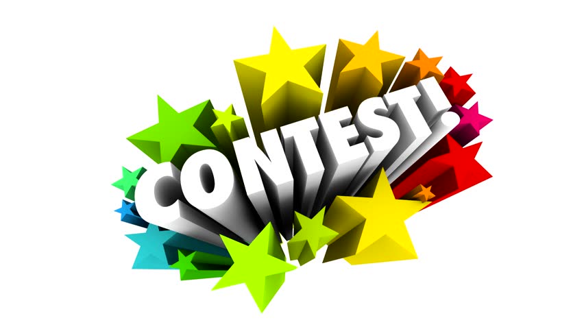 Contest Stars Announcing Competition Enter To Win Prize Jackpot Stock