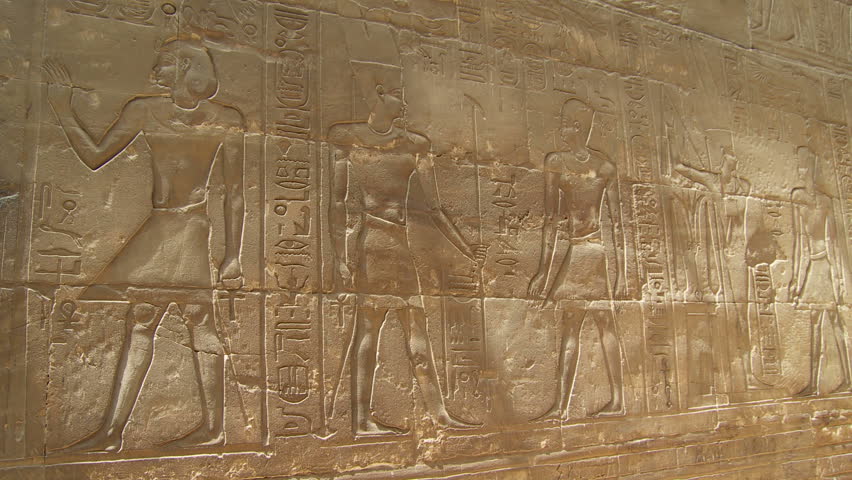 Hatshepsut Hieroglyphs Detail Stock Footage Video 1064776 - Shutterstock