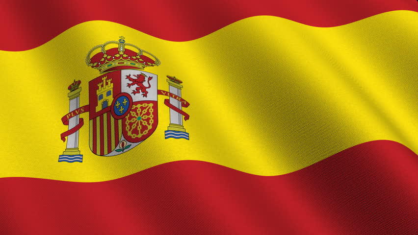 Spain - Detail Of Waving Flag Stock Footage Video 786340 - Shutterstock