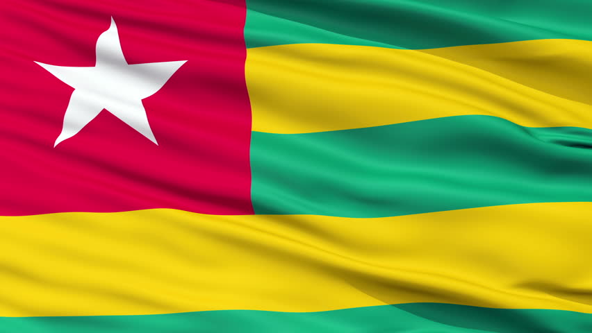 Flying Flag Of TOGO LOOPED Stock Footage Video 909325 - Shutterstock