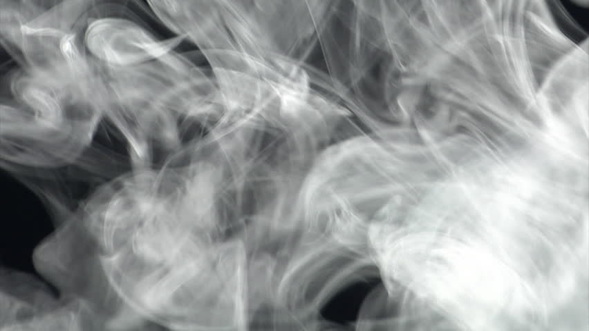 Smoke Texture Against Black Background Stock Footage Video 3564725 ...