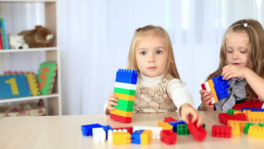 Children Paint With Gouache. DOLLY HD Stock Footage Video 1592956 ...