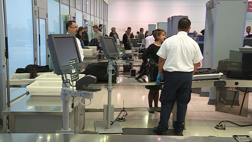 Toronto, Ontario, Canada June 2015 Airport Security Screening For ...