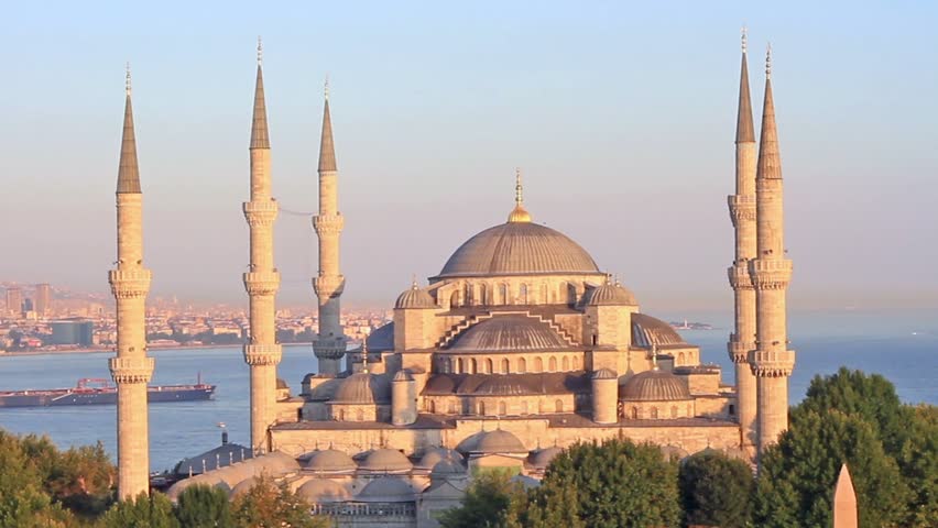 Dome Of Blue Mosque , Istanbul, Turkey Stock Footage Video 1707970 ...