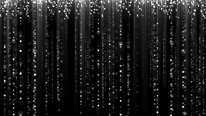 Beautiful Background With Silver Rain. Seamlessly Loop. Stock Footage ...