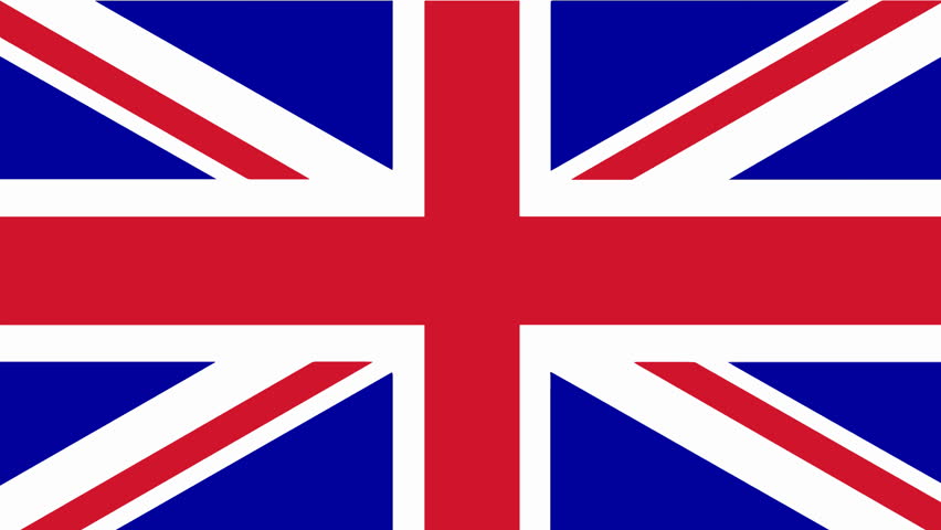 UK Flag - 4K Seamless Loop Animation Of Waving United Kingdom Union ...