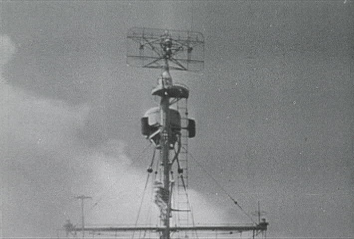 ATLANTIC OCEAN - CIRCA 1942-1944: World War II, U.S. Navy Ship Radio ...