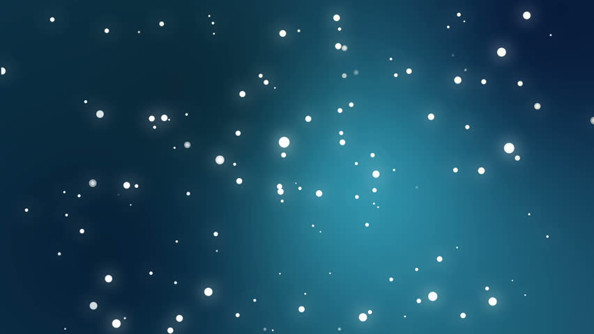 White Snow Particles On A Gradient Background With Some Light Ray ...