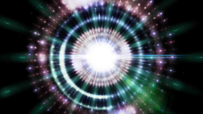 A Graphic Pulsar Star Radiating Light And Pulsating Energy. Stock ...