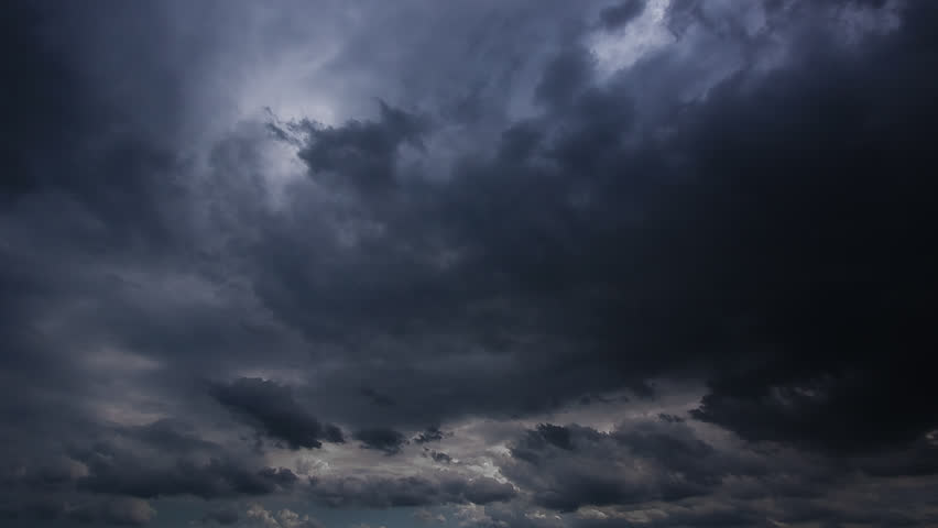 Timelapse Of Clouds And Stormy Night. 1920x1080. Time Lapse Hurricane ...