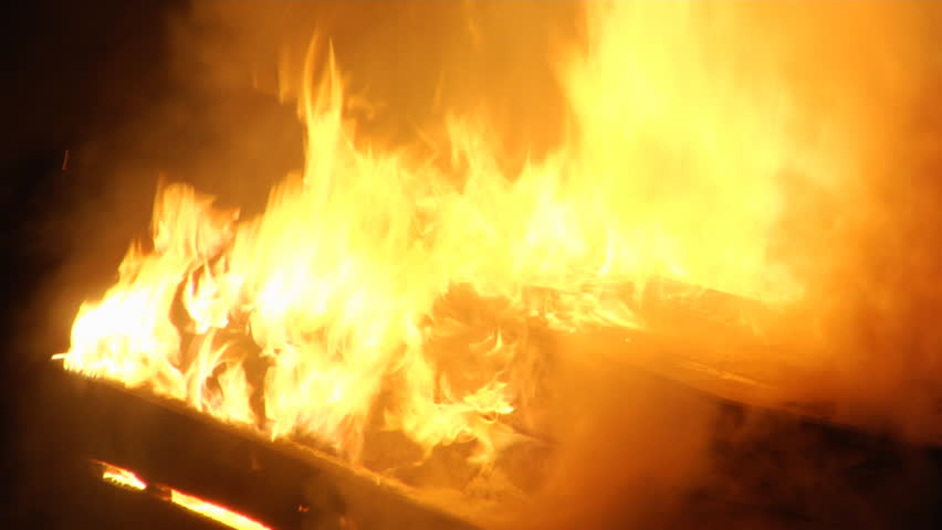 Coffin On Fire By Fabian Roessler | repostudio.gr