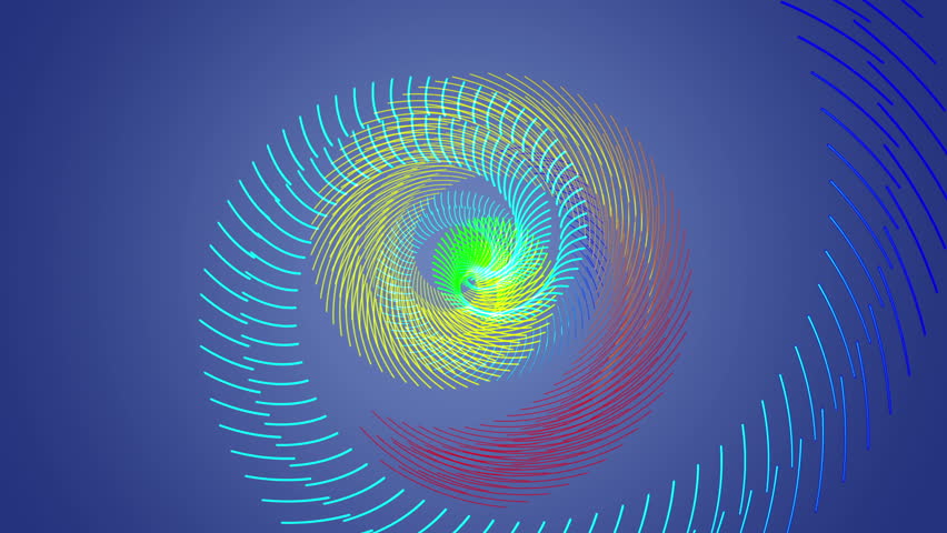 Futuristic Loop Video Animation With Moving Object Stock Footage Video ...