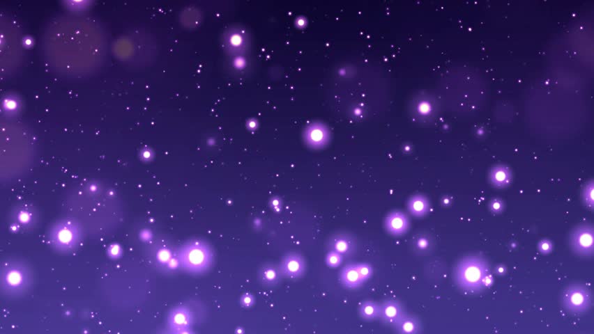 Particles Floating With Purple Background Stock Footage Video 3245770 ...