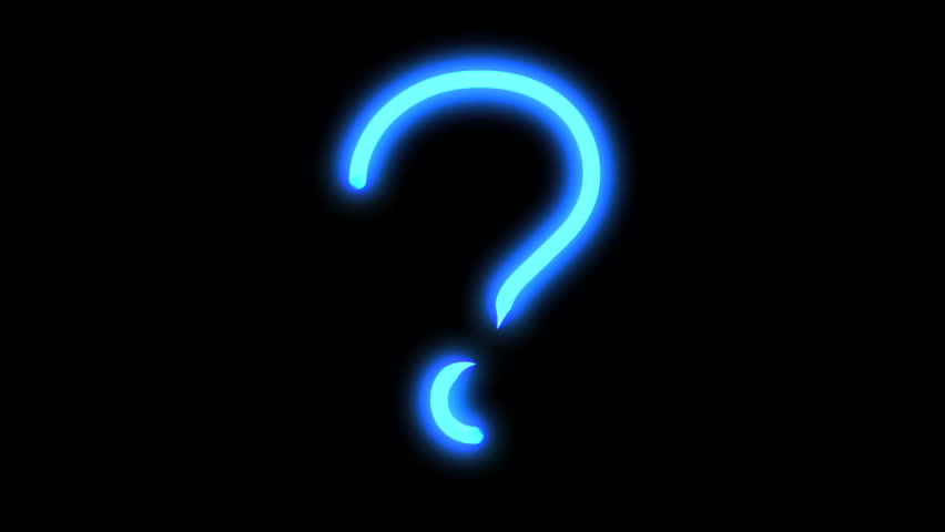 Blue Question Mark Stock Footage Video 407434 - Shutterstock