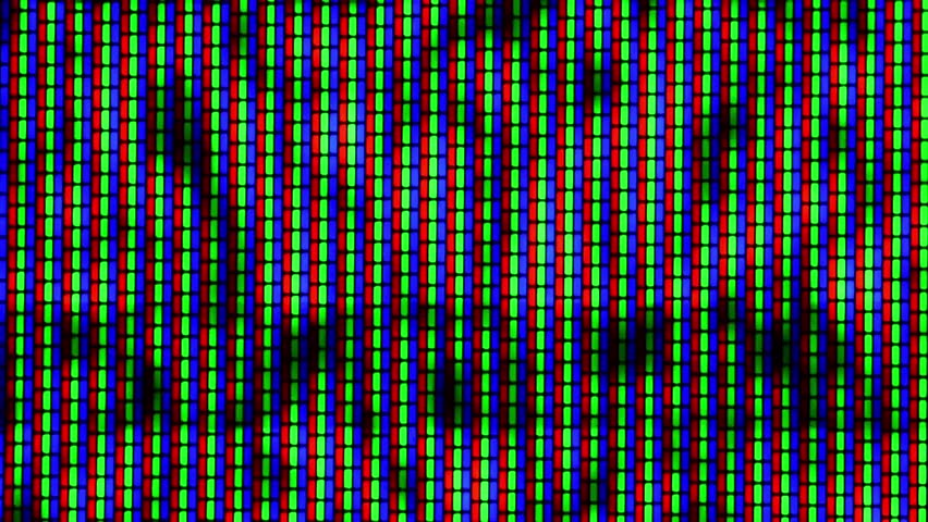 Close Up Of Analog TV CRT Kinescope Noise. Texture â Black & White ...