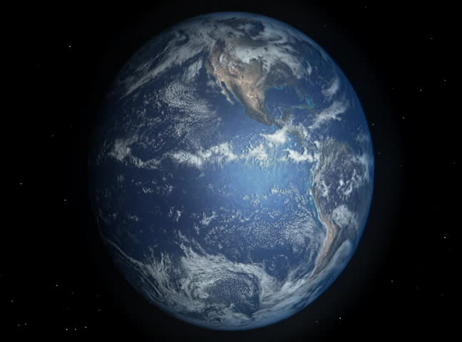 The Earth Rotates On Its Axis Stock Footage Video 24768 - Shutterstock