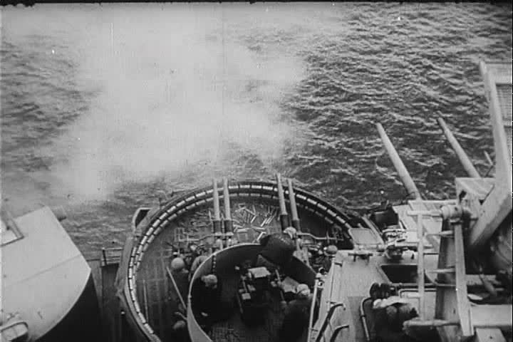 Japanese Kamikaze Pilots Attack US Navy Ships In World War Two. Stock ...