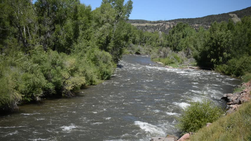 Fast Moving Stream In The Mountains Stock Footage Video 6753898 ...