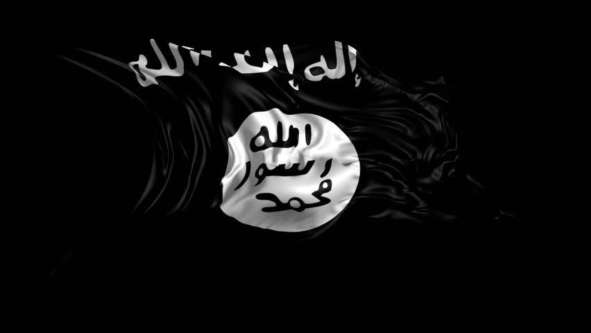 Flag Of Isis 3D Animation Of The Islamic State Of Iraq And The Levant ...