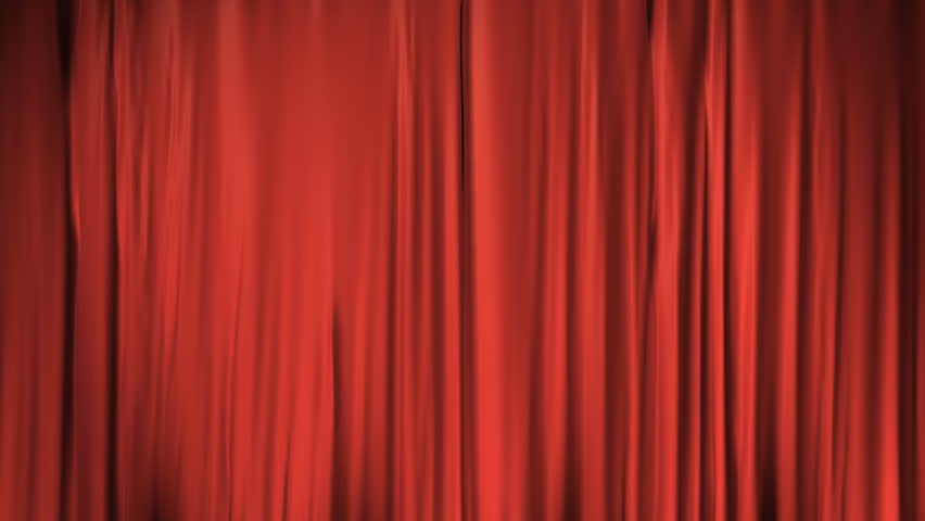 Opening And Closing Red Curtain Stock Footage Video 1008724 - Shutterstock