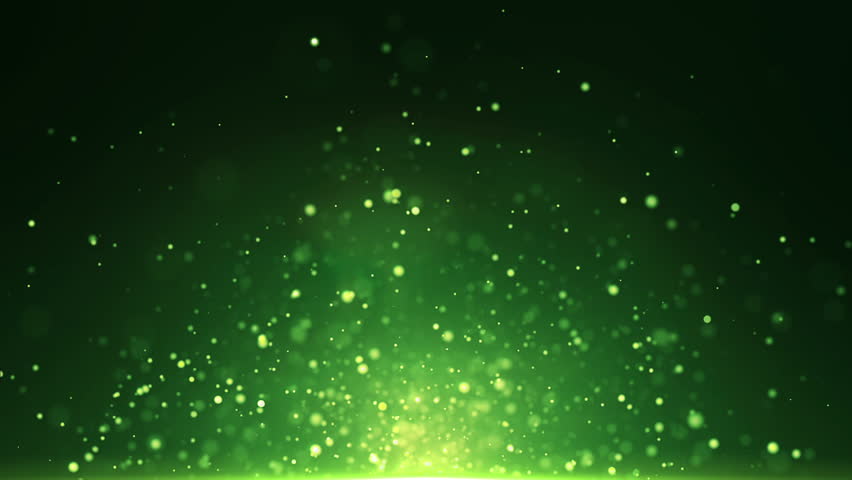 Green Defocused Particles - HD 1080 Stock Footage Video 1771814 ...