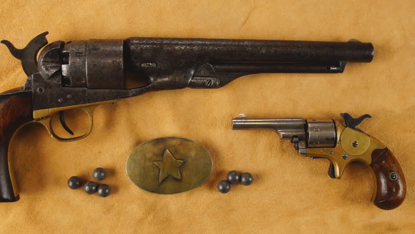 Authenic 1870's Derringer With The Dead Man's Hand, Wild Bill Hickock ...