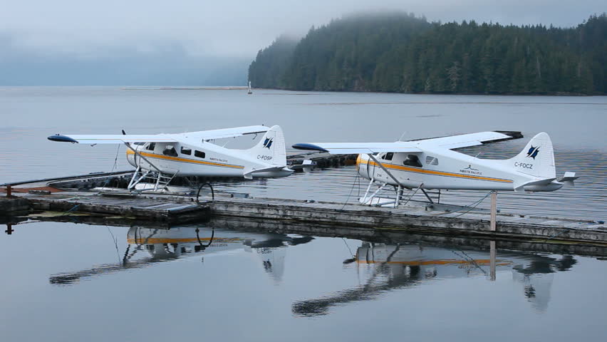 Float Plane Dock And Pier In Prince Rupert, British Columbia, Canada ...